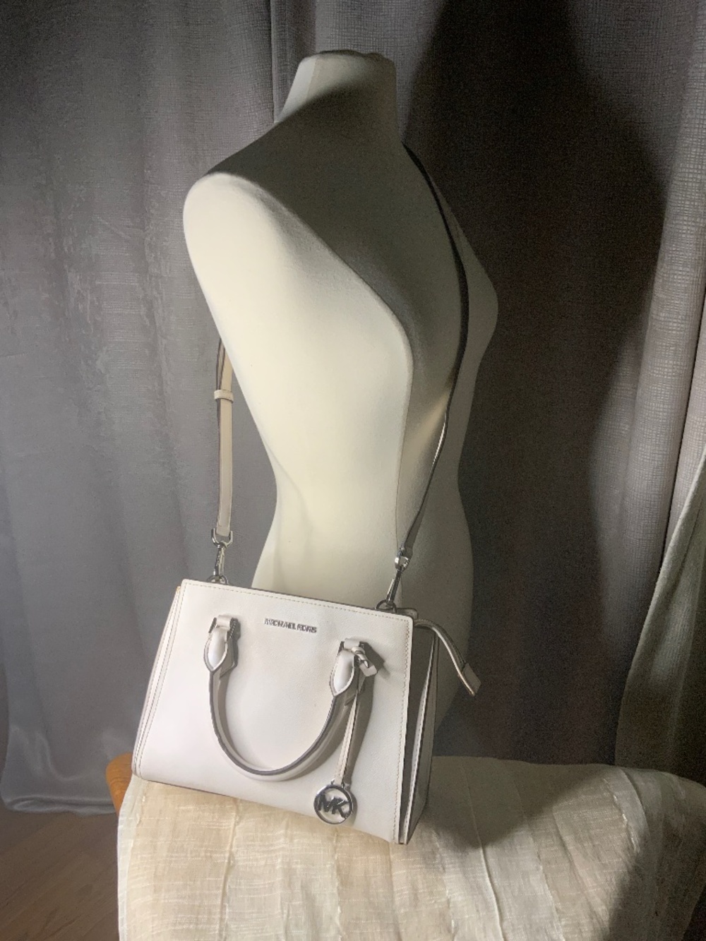 Michael Kors White Handbag